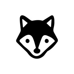 black cat on white background