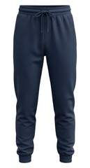 ネイビーのスポーツスウェットパンツプロダクトショット