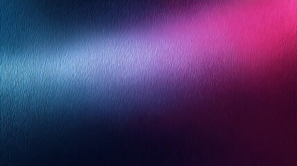 Frosted glass texture illuminated by blue and pink neon lights.