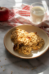 Cookies healthy - recette biscuits sains