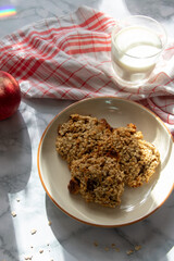 Cookies healthy - recette biscuits sains