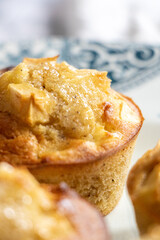 Muffins aux pommes - recette saine