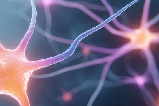 This illustration highlights the brain's intricate structure, showcasing neurodiversity themes