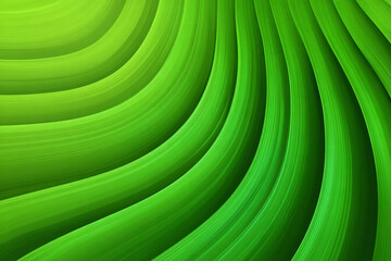 Obraz premium abstract green curved stripes background