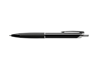 A professional black writing instrument, offering smooth precision for daily documentation, creative note-taking, and academic tasks in various settings, isolated