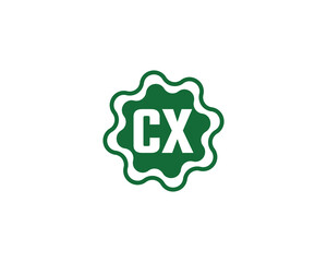 CX Logo design. CX