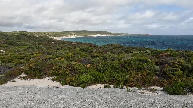 Hamelin Bay, Iconic Destination with Serene White Sand Beach and Turquoise Waters in Western Australia Coast