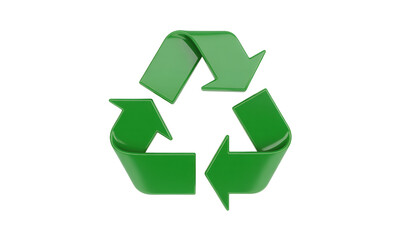 Obraz premium Go green with this vivid, modern recycle symbol representing sustainability, environmental awareness and eco-friendly practices for your next project