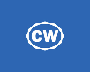 CW logo design. CW