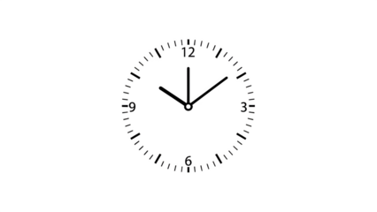 Simple black computer mouse isolated on transparent background