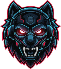 head skull wolf