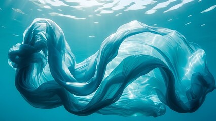 A serene and flowing abstract background that evokes the calm and movement of water, ideal for spa brands, travel blogs, and meditative content.