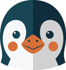 funny cartoon penguin 