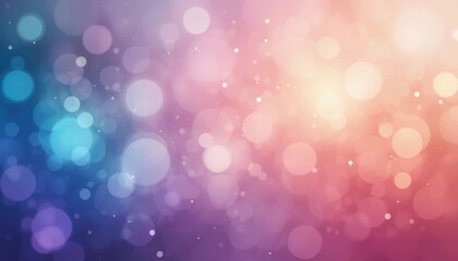 Fototapeta premium Colorful bokeh background with vibrant hues and soft lighting effects Generative AI