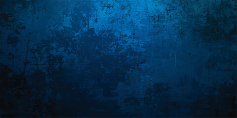 abstract grunge wall background. navy blue texture. blue wall background. navy blue wall background.or navy blue grunge texture with grainy stains, Blue grunge with smoky stains and marble.