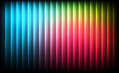 Abstract bright art background in fashion ribbed color glass style. Vibrant futuristic graphic for design wallpaper, banner, cover. Colorful vector illustration.