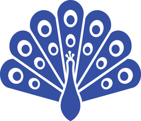 peacock vector illustration