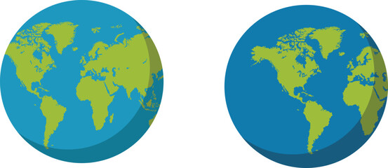 globe world map high quality