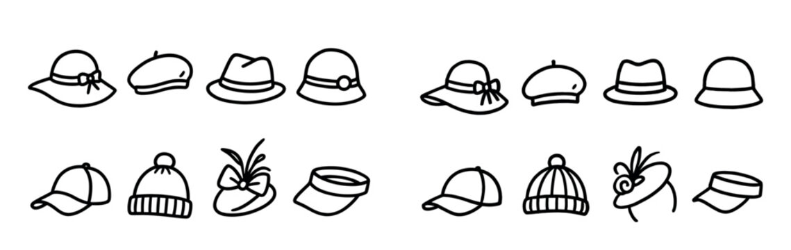 Women's Hat Doodles