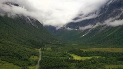 Obraz premium mountain landscape in the alps