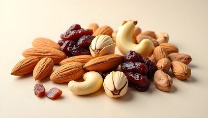 nuts and dried fruits