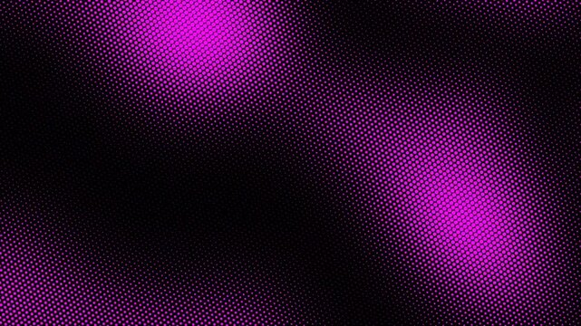 Abstract black and pink gradient wave cartoon comic background animation with halftone dot texture
