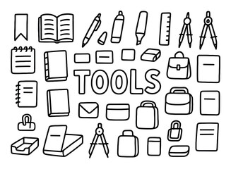 Library Tools Doodle