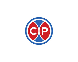 CP logo design. CP