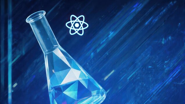 ReactJS Chemistry - A Fusion of Technology and Science. - Powered by Adobe