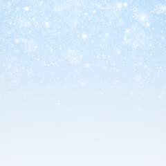 Falling snow with magical winter overlay and shimmering ice elements.