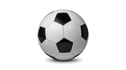 Naklejka premium Soccer ball isolated on white background 