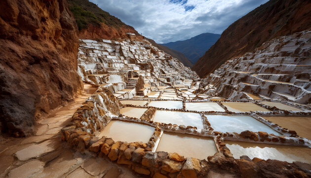 Salineras de Maras is made up of more than 3 thousand salt wells