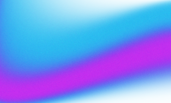 Grainy cyan and magenta gradient background 

