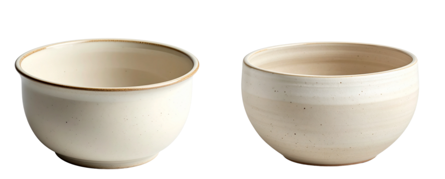 Handcrafted Round Ceramic Pot with Matte Finish – PNG.