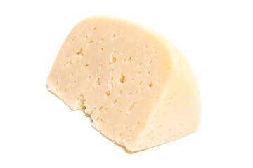 Cheese Piece isolated on white background