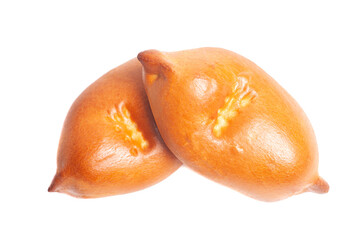 Delicious baked patties. Homemade baking