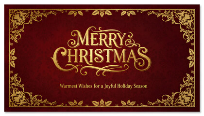 christmas greeting card