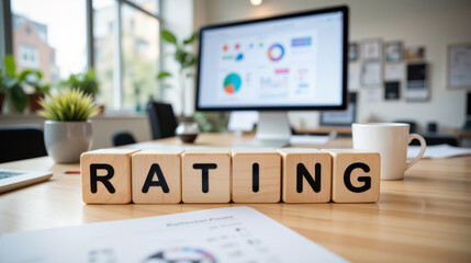 Scorecard metrics for rating credit risk and product satisfaction across financial services with evaluation data supporting decision dashboards and performance benchmarking for analysts