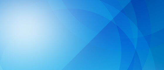  Soft geometric layered abstract background in blue tones 