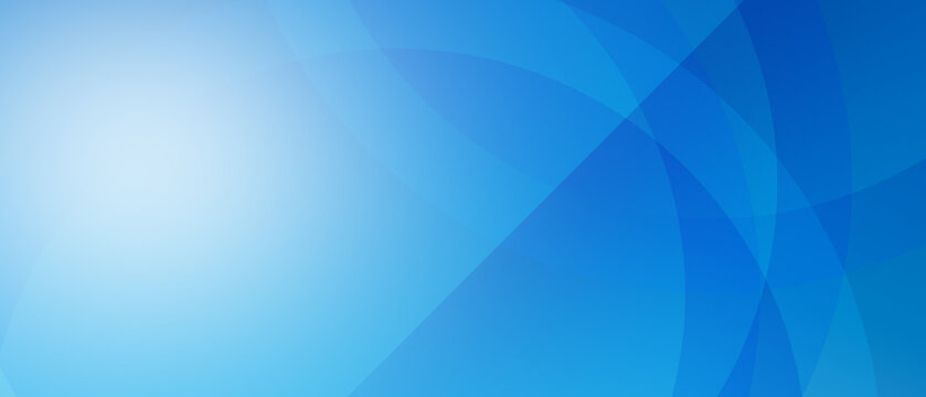  Soft geometric layered abstract background in blue tones 