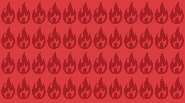 Dynamic red background with vibrant flame pattern for bold branding or eye catching designs, ideal for energy or passion themes, perfect for striking layouts