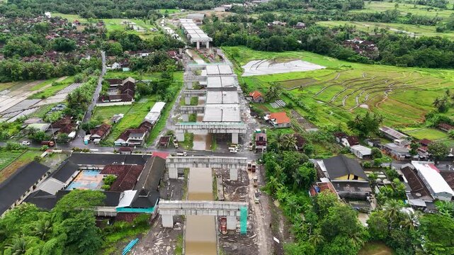 New toll road construction is underway in Yogyakarta, connecting Bawen area to other regions