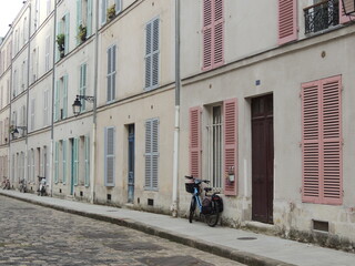 Bike at the Passage d'Enfer - Paris - 14ème arrondissement - France