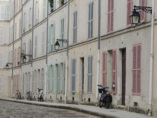 Beautiful street in Paris - Passage d'Enfer - France
