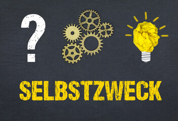 Obraz premium Selbstzweck