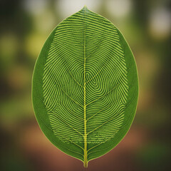 close up of green leaf