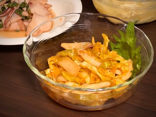 イカのおかず数品