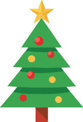 Charming Winter Cottage with Smoke Illustration