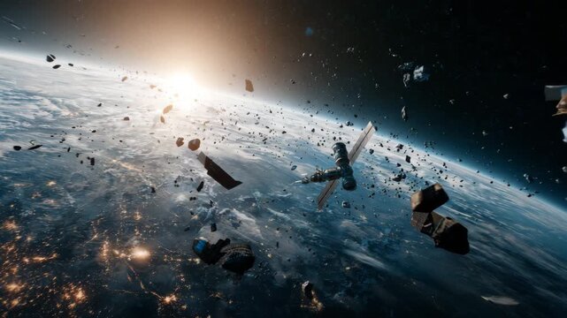 Planet Earth in Danger Due to Growing Space Debris