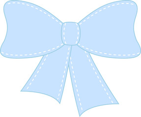 Elegant decorative ribbon bow vector